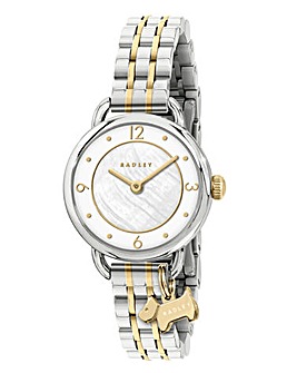 Radley Two Tone White Mother of Pearl Bracelet Watch