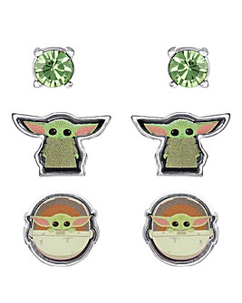 Baby Yoda Earrings 3 Set of Earrings