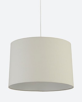 Ivory Tapered Linen Shade