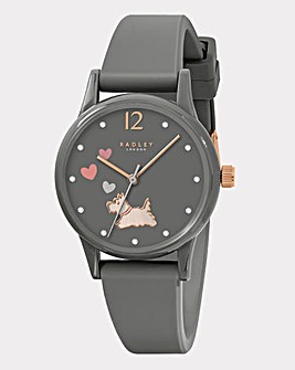 Radley Grey Silicone Strap Watch