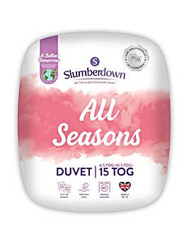 Slumberdown All Seasons Two in One Duvet