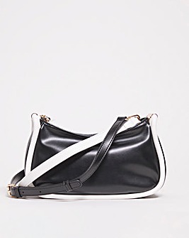 Contrast Detail Colour Block Bag