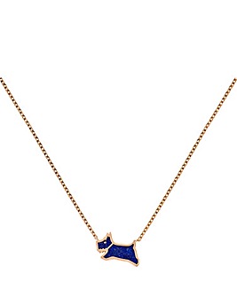 Radley Coloured Jumping Dog Necklace