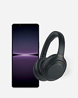 FREE GIFT! Sony Xperia 1 IV 256GB - Purple with FREE WH-1000XM4 Headphones