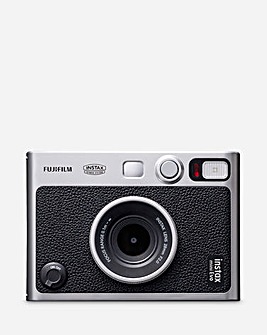 Fujifilm Instax Mini Evo Hybrid Instant Camera (20 Shots) - Black