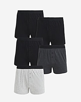 5 Pack Loose Boxers