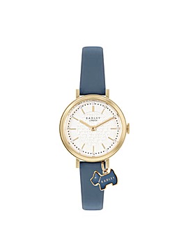 Radley Ladies Vintage Blue Strap Watch