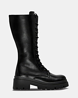 Only Doja Lace Up Chunky Boot Standard Fit