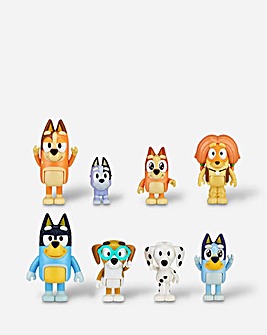 Bluey Family and Friends Figure 8-Pack