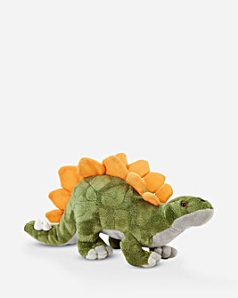 Zappi Green Stegosaurus Soft Toy 13 Inch Plush