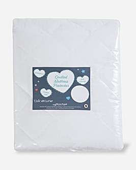 Micro-Fresh Quilted Cot Bed Mattress Protector