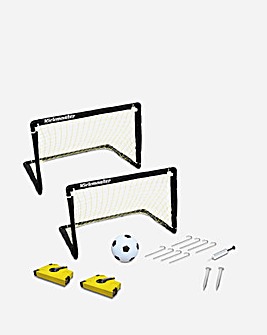 Kickmaster Quick Football Pitch with 2 Goals