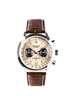 Sekonda Archer Men's Leather Watch