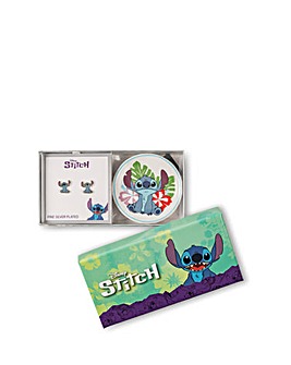 Lilo and Stitch Earrings and Trinket Tray Set