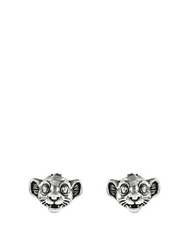 925 Sterling Silver Simba Stud Earrings