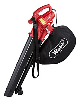 Webb Dynamic 3000W Corded Garden Blower and Vac