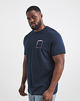 Jack & Jones Verner T-Shirt & Short Set - Navy