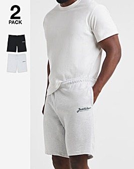 Jack & Jones Beau Sweat Shorts 2 Pack - Multi