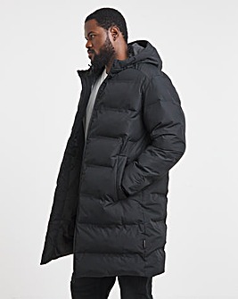 Jack & Jones Global Puffer Coat - Black