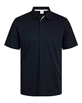 Jack & Jones Premium Rodney Short Sleeve Polo - Navy