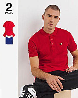 Voi Storm 2 Pack T-Shirt and Polo Long Length