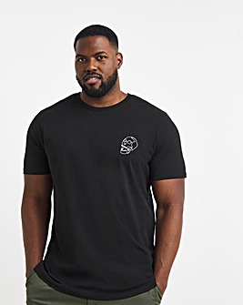 Jack & Jones Black Crew Neck T-Shirt - Black