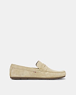 Tommy Hilfiger Casual Suede Driver - Beige