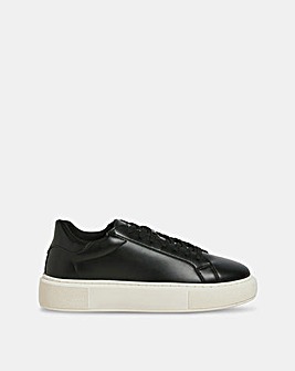 Jack & Jones Aspire Cupsole PU Trainer - Black