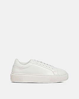 Jack & Jones Aspire Cupsole PU Trainer - White