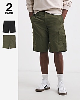 Jack & Jones Cole 2 Pack Cargo Short