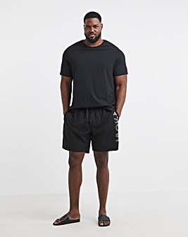 Jack & Jones Maui Logo Swim Short - Black