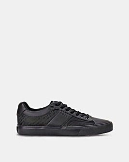 BOSS Embossed Aiden Black Trainer