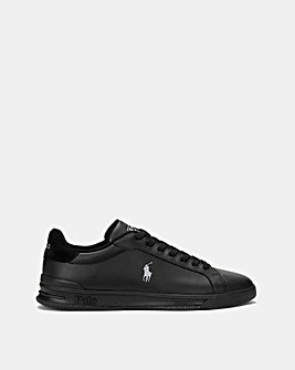 Polo Ralph Lauren Heritage Court Trainer - Black Grey