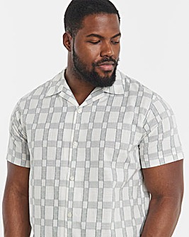 Jack & Jones Blukevin Printed Resort Shirt - White