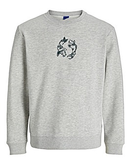 Jack & Jones Japanese Koi Sweatshirt