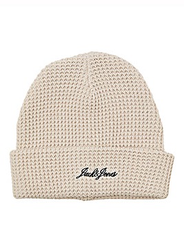 Jack & Jones Waffle Logo Beanie