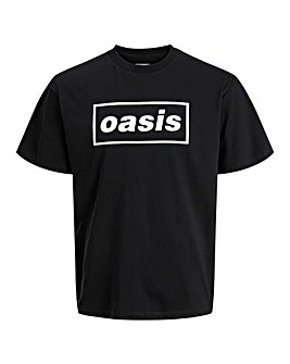 Jack & Jones Oasis Crew Neck T-Shirt - Black Multi