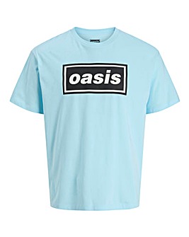 Jack & Jones Oasis Crew Neck T-Shirt - Blue Multi