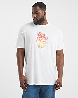 Jack & Jones Almeria Graphic T-Shirt - White