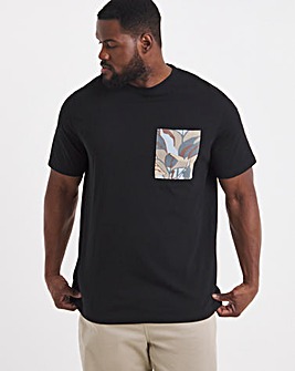 Jack Jones Avira Pocket T-Shirt - Black