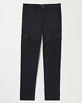 Fatface Bude Cargo Trousers - Washed Black