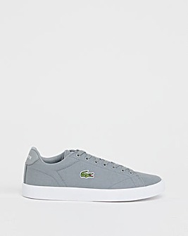 Lacoste Lerond Set Canvas Trainers - Grey/White