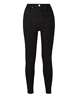 Chloe Black High Waist Skinny Jeans Regular Length