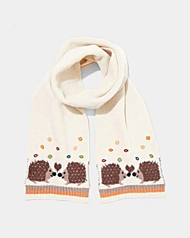 Joe Browns Cute Little Hedgehogs Scarf