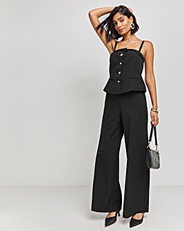 Black Tailored Jumpsuit