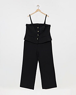 Black Tailored Jumpsuit