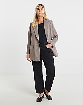 Simply Be Oversized Wool Look Blazer