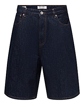 Only & Sons Carl Loose Denim Shorts - Blue