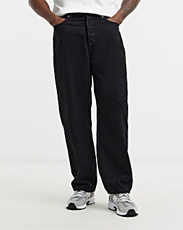 Only & Sons Fade Loose Fit Denim Jeans - Black