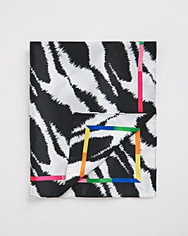 Zebra Print Headscarf